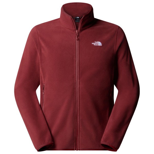 The North Face - Glacier Fleece Jacket - Fleecejacke Gr S rot von The North Face