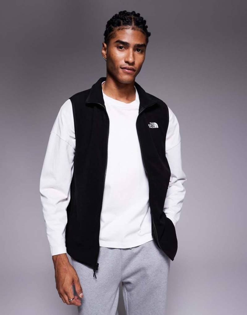 The North Face - Glacier - Fleece-Weste in TNF-Schwarz von The North Face