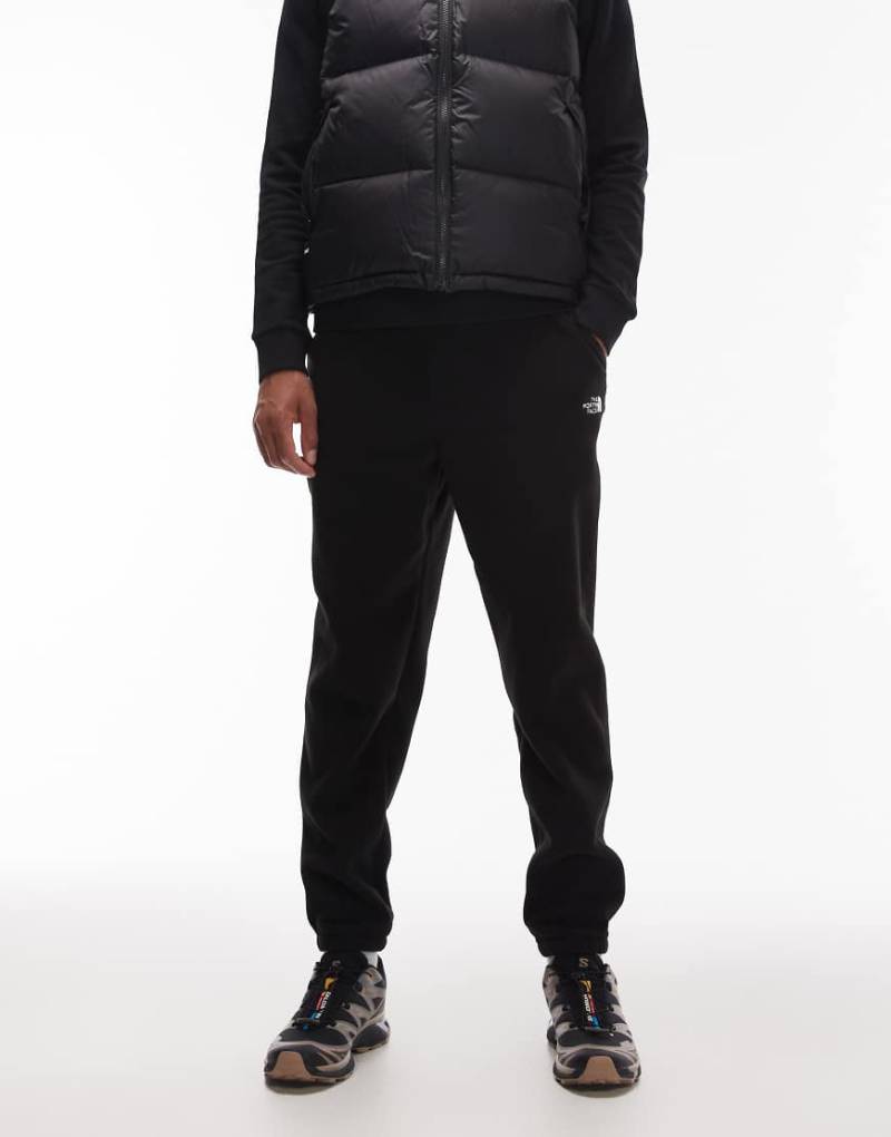 The North Face - Glacier - Jogginghose aus Fleece in Schwarz mit Logo von The North Face