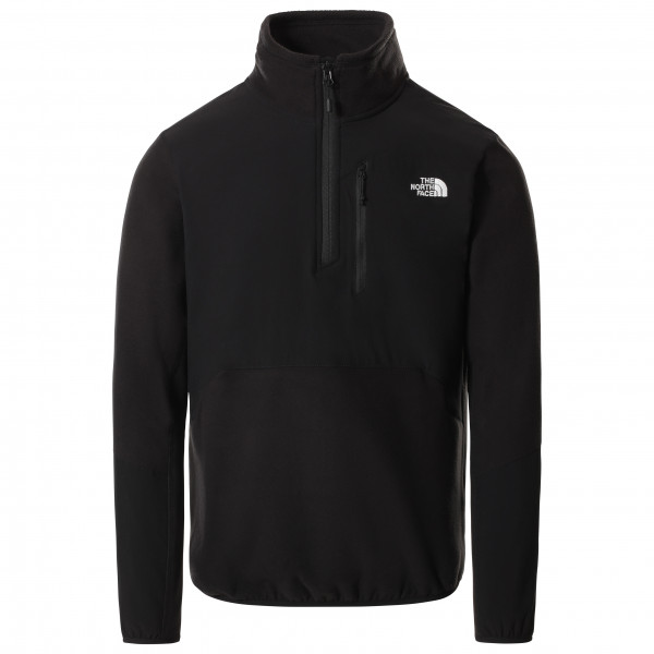 The North Face - Glacier Pro 1/4 Zip - Fleecepullover Gr S schwarz von The North Face