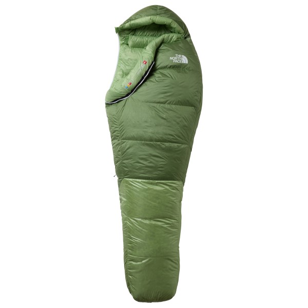 The North Face - Green Kazoo - Daunenschlafsack Gr Regular - Bodylength: 183 cm forest shade / forest shade von The North Face