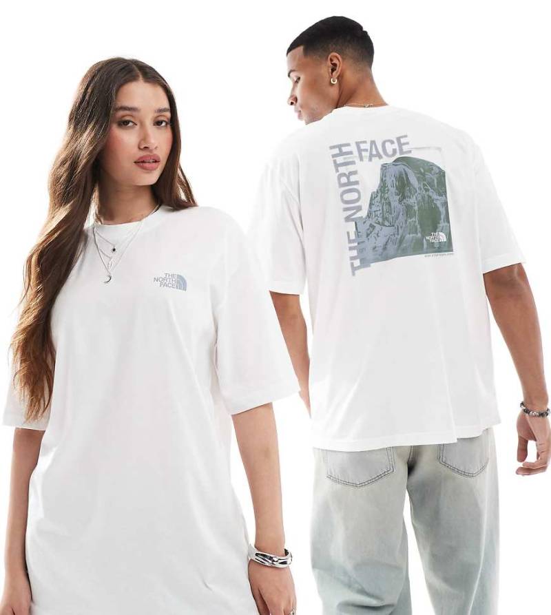 The North Face - Half Dome - T-Shirt in Weiß mit Fotoprint von The North Face
