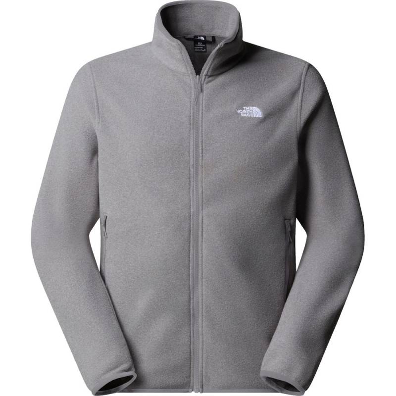 The North Face Herren Glacier Fleecejacke tnf mid grey heather M von The North Face