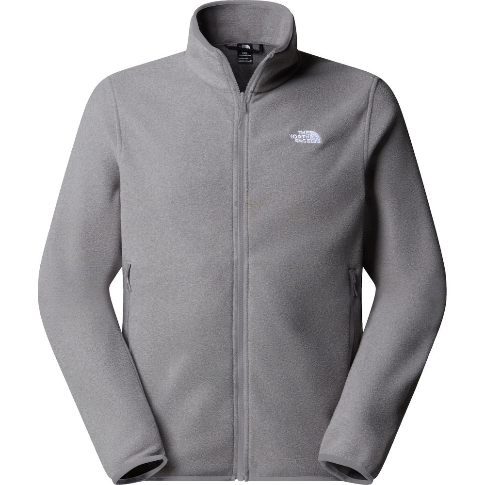 The North Face Herren Glacier Fleecejacke tnf mid grey heather S von The North Face