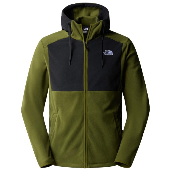 The North Face - Homesafe Full Zip Fleece Hoodie - Fleecejacke Gr L oliv von The North Face