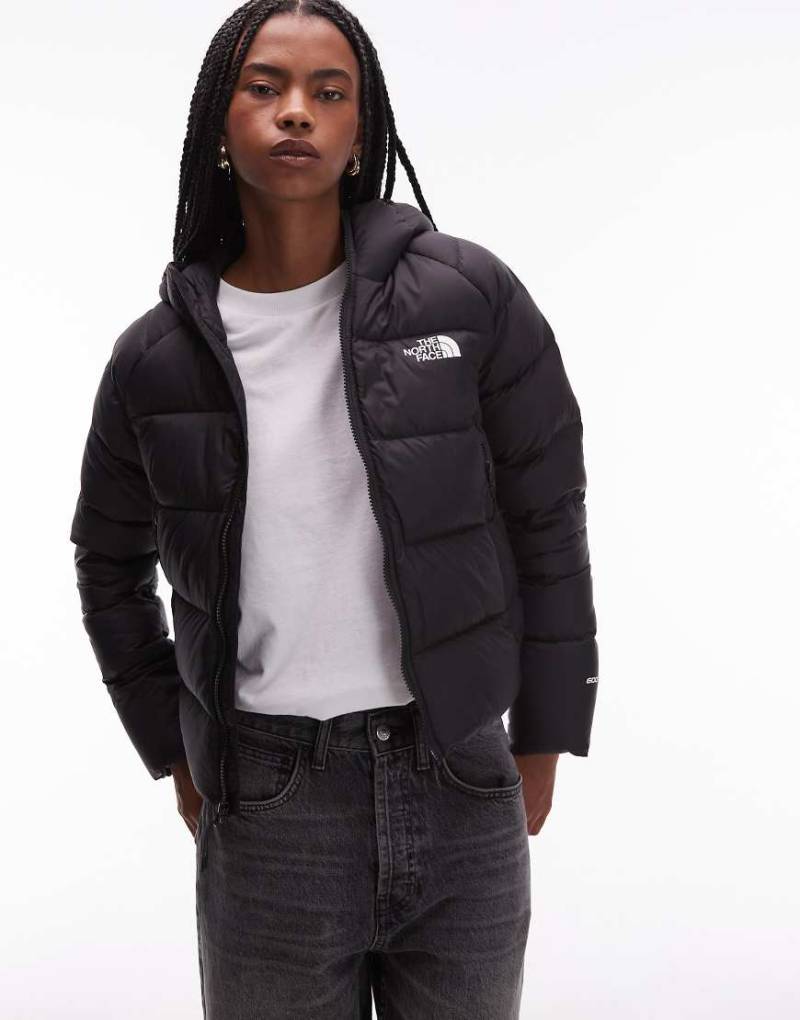 The North Face - Hyalite - Daunen-Kapuzenjacke in Schwarz von The North Face