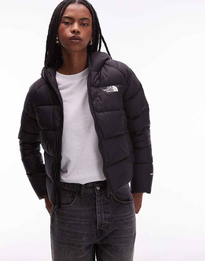 The North Face - Hyalite - Daunen-Kapuzenjacke in Schwarz The North Face - Hyalite - Daunen-Kapuzenjacke in Schwarz von The North Face