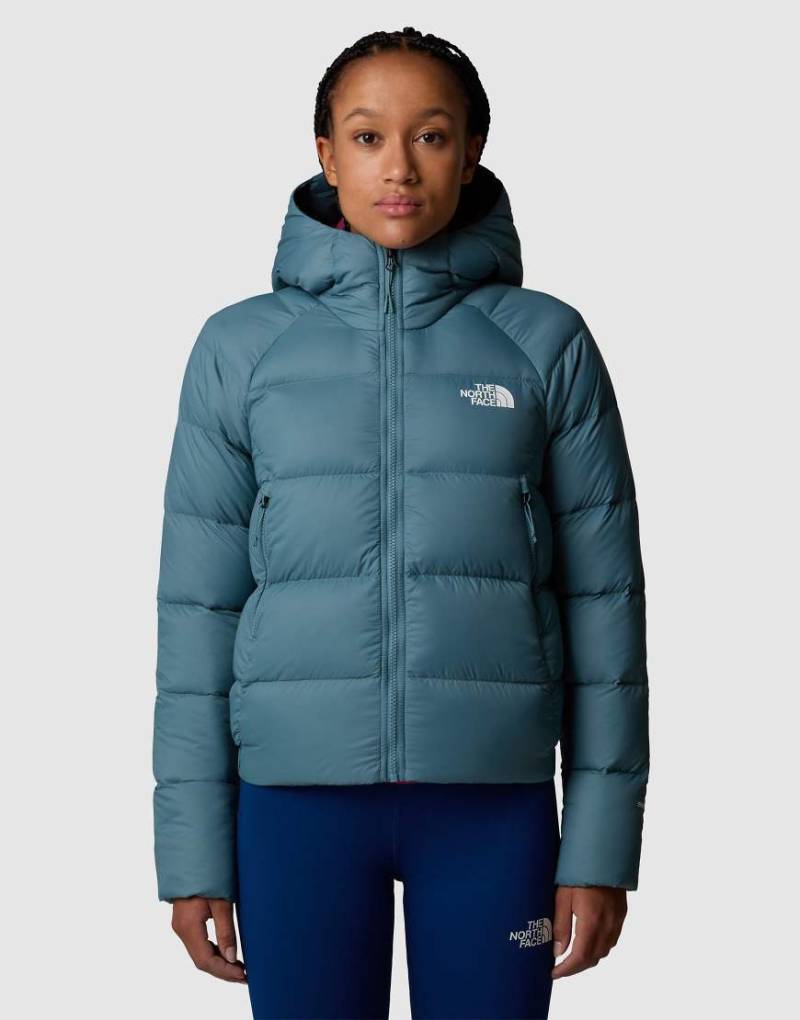 The North Face - Hyalite - Daunenjacke in Sturmblau mit Kapuze von The North Face