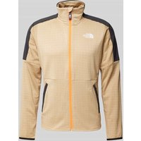 The North Face Jacke mit Stehkragen in Sand Melange, Größe XL von The North Face