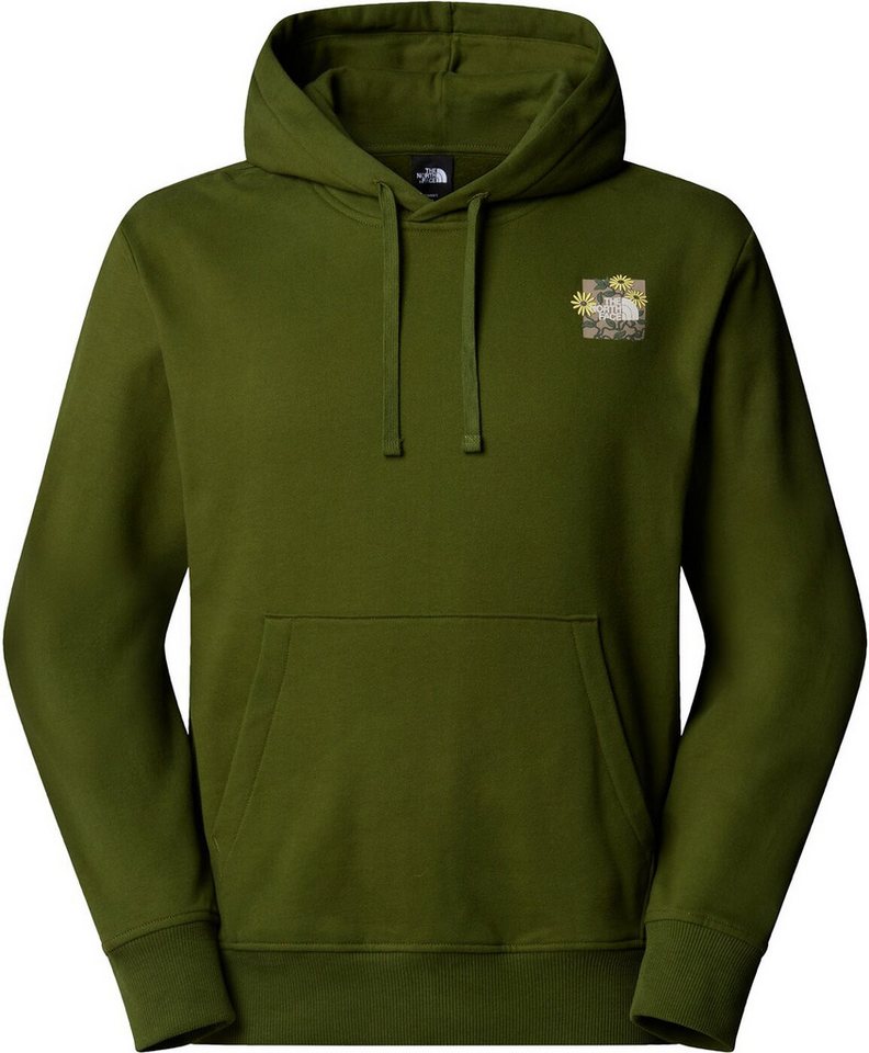 The North Face Kapuzensweatjacke M CONNECT RELAXED HOODED SWEATSHIRT-GRAP WOODLAND GREEN von The North Face