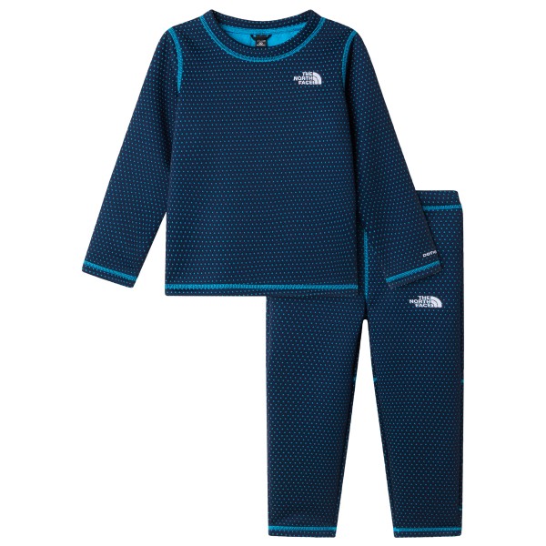 The North Face - Kid's Dotknit Thermal Set - Skiunterwäsche Gr 2 blau von The North Face