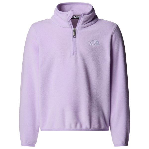 The North Face - Kid's Glacier 1/4 Zip Pullover - Fleecepullover Gr 7 lila von The North Face
