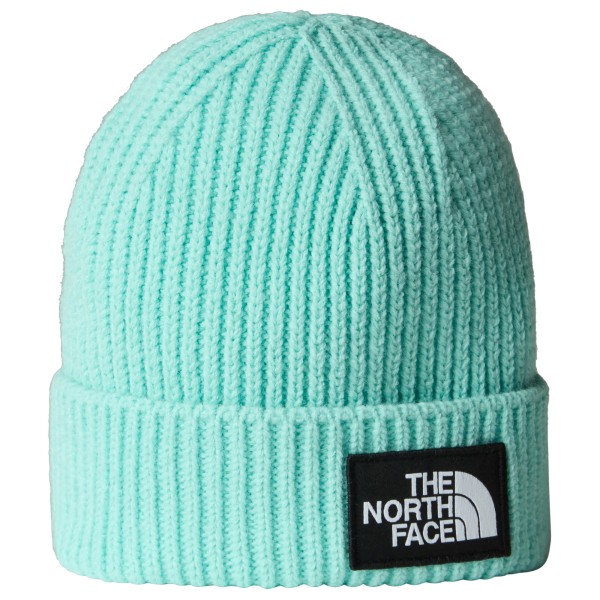 The North Face - Kid's TNF Box Logo Cuffed Beanie - Mütze Gr One Size türkis von The North Face