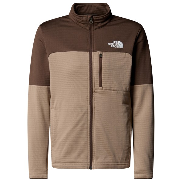 The North Face - Kid's Teen Hike Midlayer Fullzip - Fleecejacke Gr XXL braun von The North Face