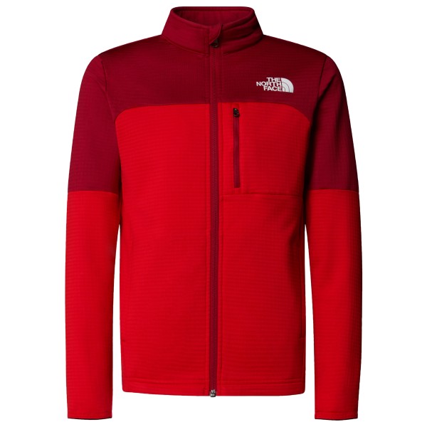 The North Face - Kid's Teen Hike Midlayer Fullzip - Fleecejacke Gr XXL rot von The North Face