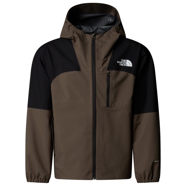 The North Face - Kid's Teen Hike Packable Shell - Regenjacke Gr XL braun/schwarz von The North Face