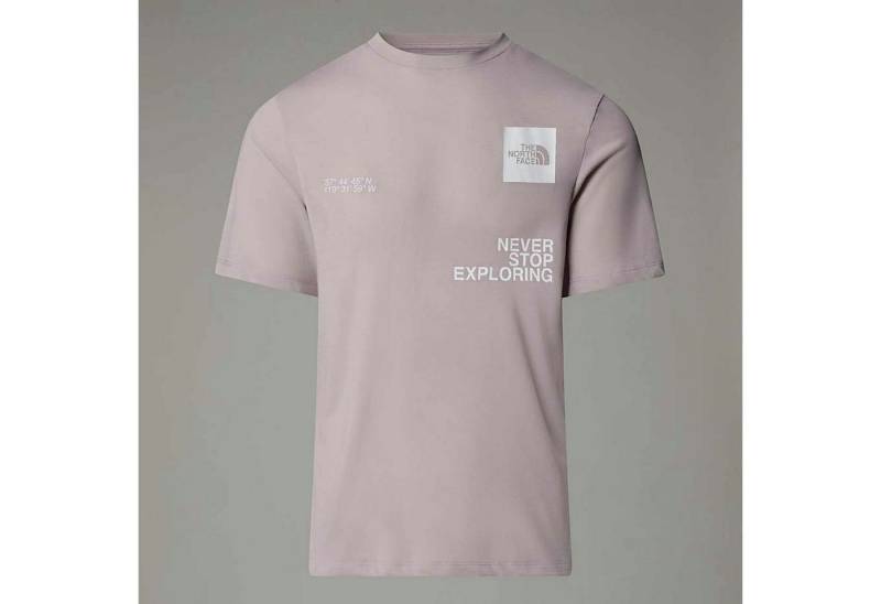 The North Face Kurzarmshirt M MOUNTAIN FOUNDATION COORDINA MOONSTONE GREY von The North Face