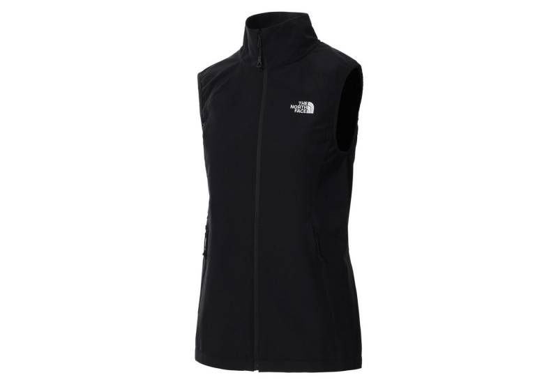 The North Face Kurzweste W NIMBLE VEST - EU aus wasserabweisendem und atmungsaktivem Material, mit Stehkragen von The North Face