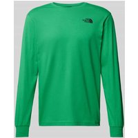 The North Face Longsleeve mit Label-Print Modell 'REDBOX' in Gruen, Größe L von The North Face