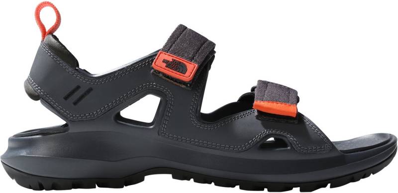 The North Face M HEDGEHOG SANDAL III ASPHALT GREY/RETRO ORANGE Trekkingsandale von The North Face
