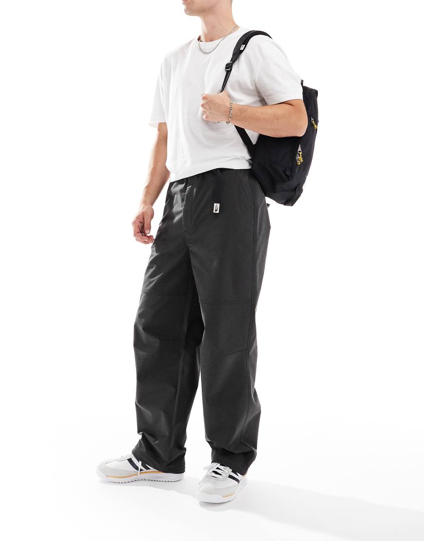 The North Face - M66 Tek Heritage - Hose aus Webstoff in Schwarz mit weitem Bein von The North Face