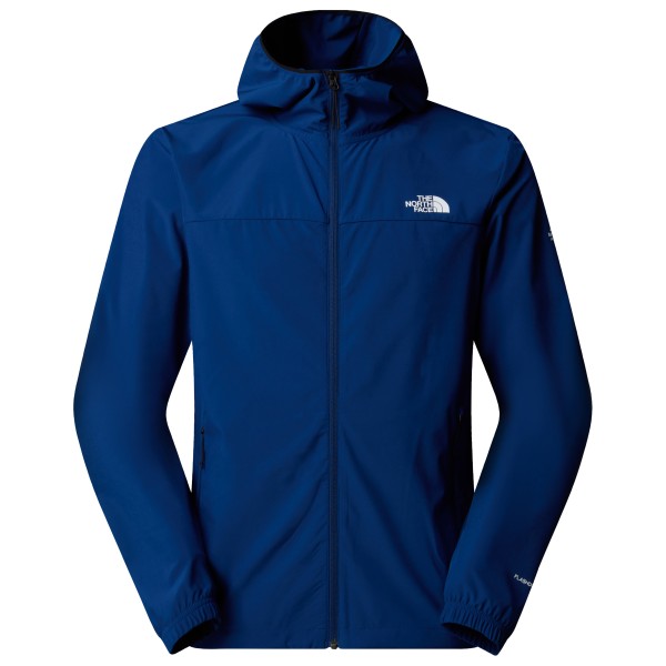 The North Face - Mountain Athletics Hooded Wind Jacket - Softshelljacke Gr L blau von The North Face