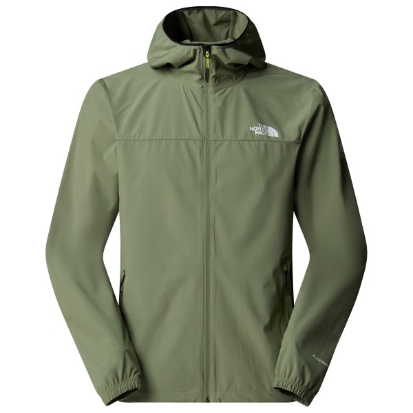 The North Face - Mountain Athletics Hooded Wind Jacket - Softshelljacke Gr S oliv von The North Face