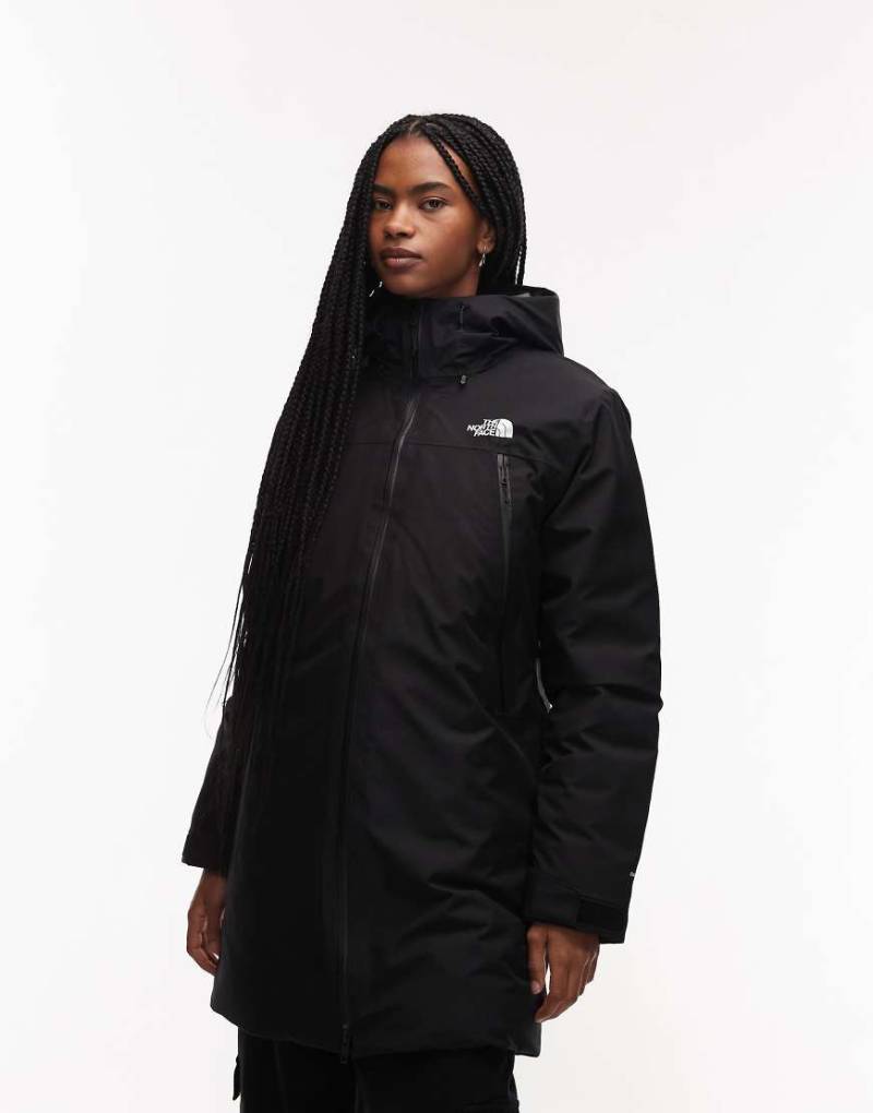 The North Face - Mountain Range - Daunen-Parka in Schwarz von The North Face