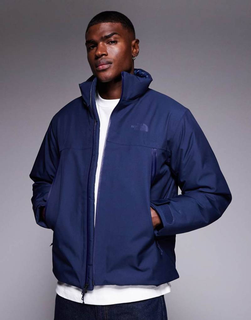 The North Face - Mountain Range - Wasserdichte Daunenjacke in Gipfel-Marineblau von The North Face