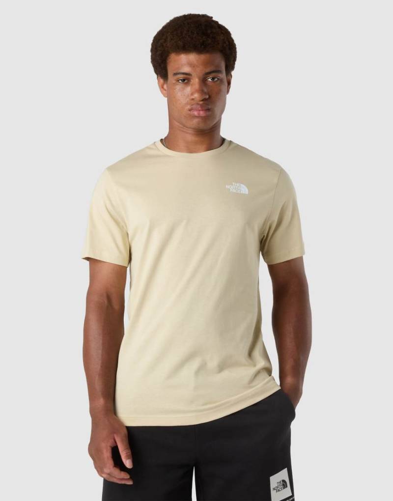 The North Face - NSE Box - T-Shirt in Kies/TNF-Schwarz-Neutral von The North Face