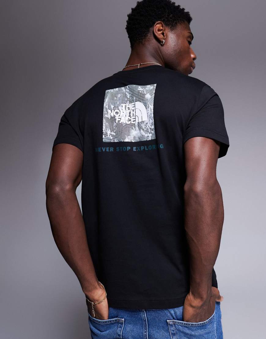 The North Face - NSE Boxfill - T-Shirt in Schwarz mit Rückenprint von The North Face