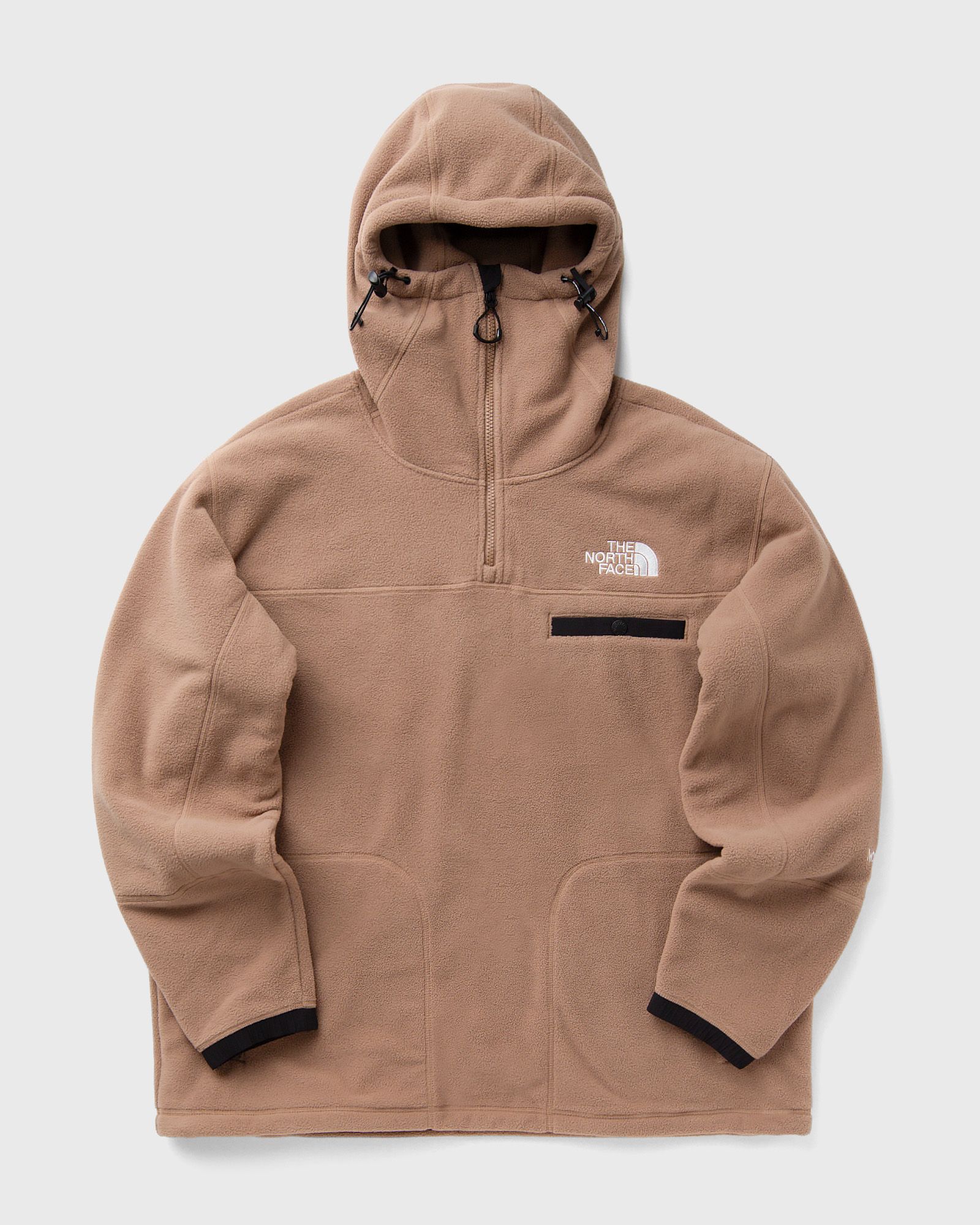 The North Face NSE FLEECE ANORAK JACKET men Fleece Jackets brown in Größe:XL von The North Face