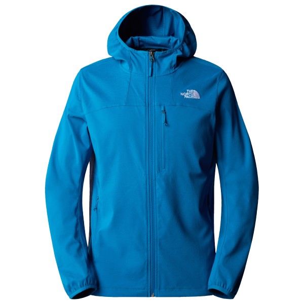 The North Face - Nimble Hoodie - Softshelljacke Gr M blau von The North Face