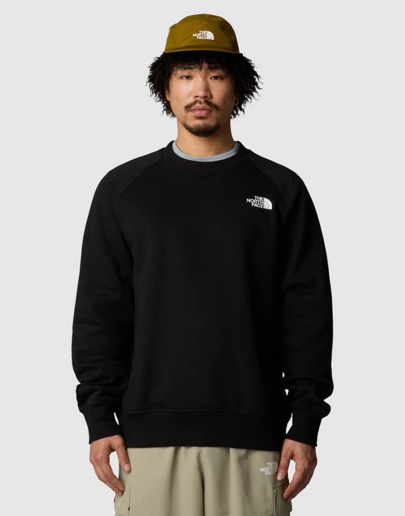 The North Face - Nse - Sweatshirt in TNF-Schwarz mit Raglanärmeln und Box-Print von The North Face
