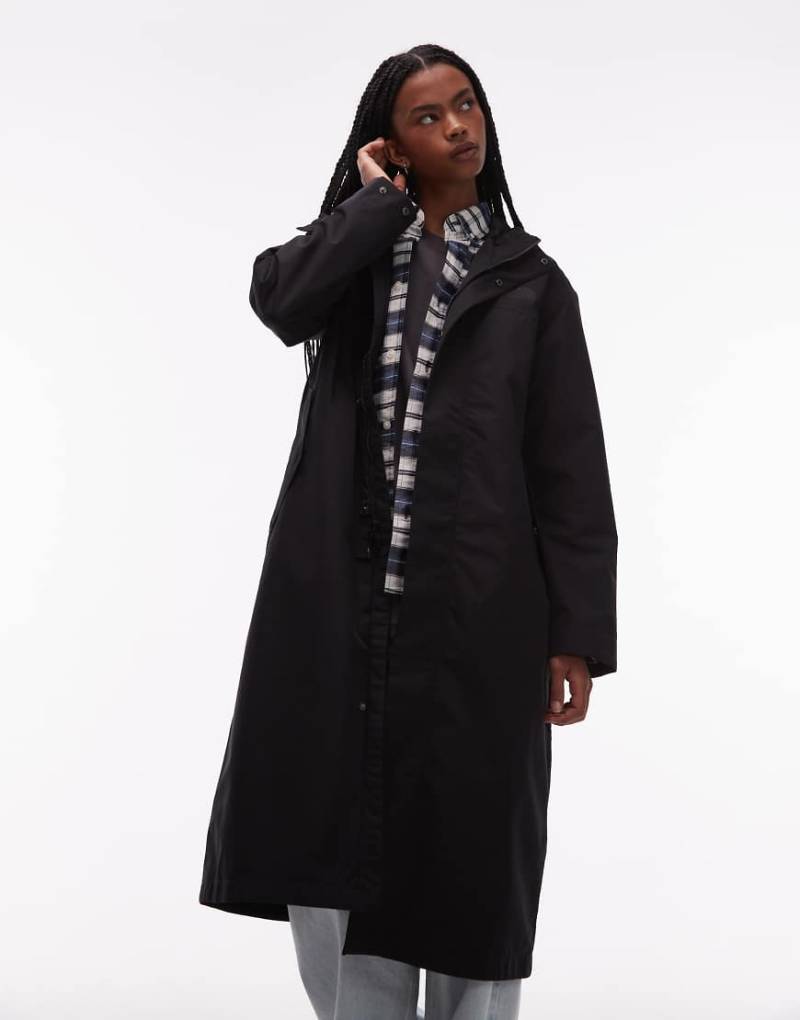The North Face - Nukabira - Regen-Parka aus Shell-Material in Schwarz von The North Face