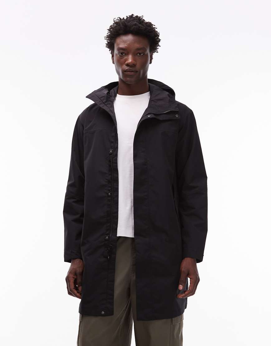 The North Face - Nukabira - Regen-Parka aus Shell-Material in Schwarz von The North Face
