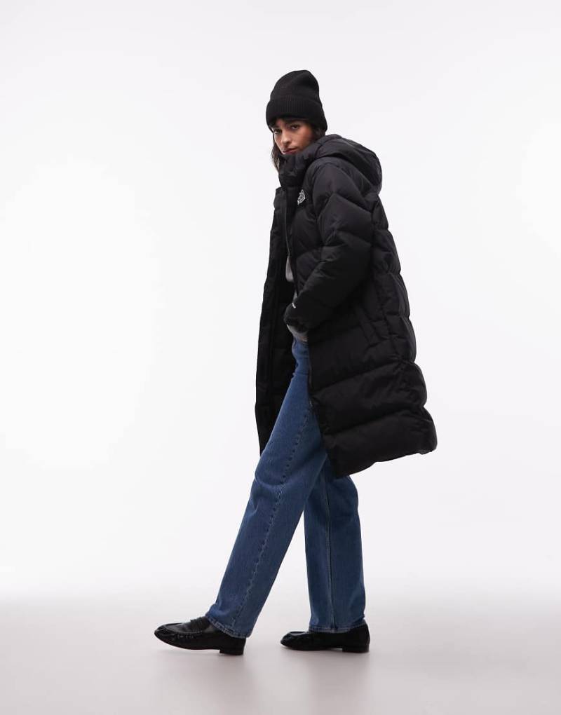 The North Face - Nuptse - Parka-Pufferjacke in Schwarz von The North Face