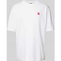 The North Face Oversized T-Shirt aus reiner Wolle mit Label-Print in Weiss, Größe XXL von The North Face
