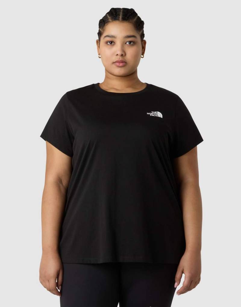 The North Face Plus - Simple Dome - T-Shirt in TNF-Schwarz von The North Face