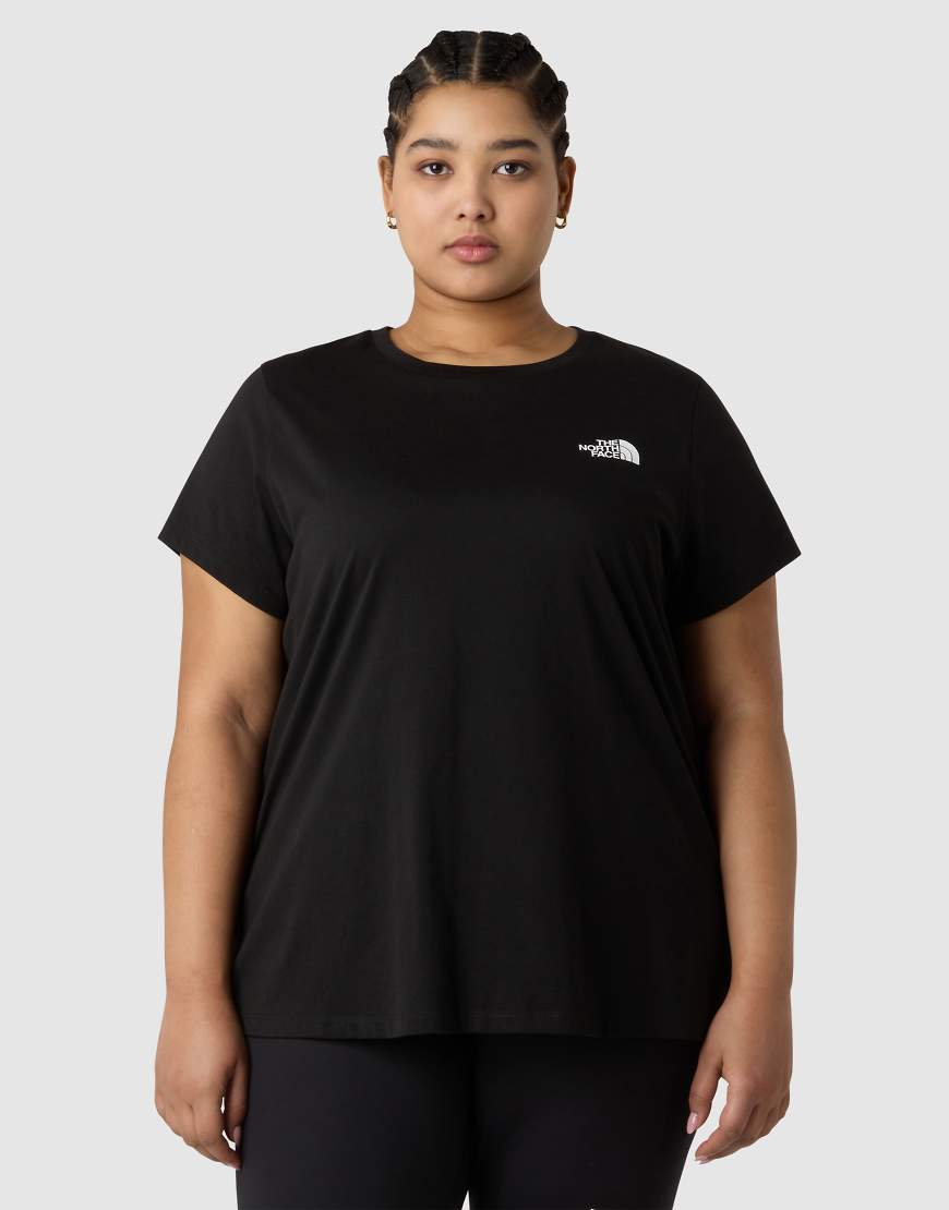 The North Face Plus - Simple Dome - T-Shirt in TNF-Schwarz The North Face Plus - Simple Dome - T-Shirt in TNF-Schwarz von The North Face