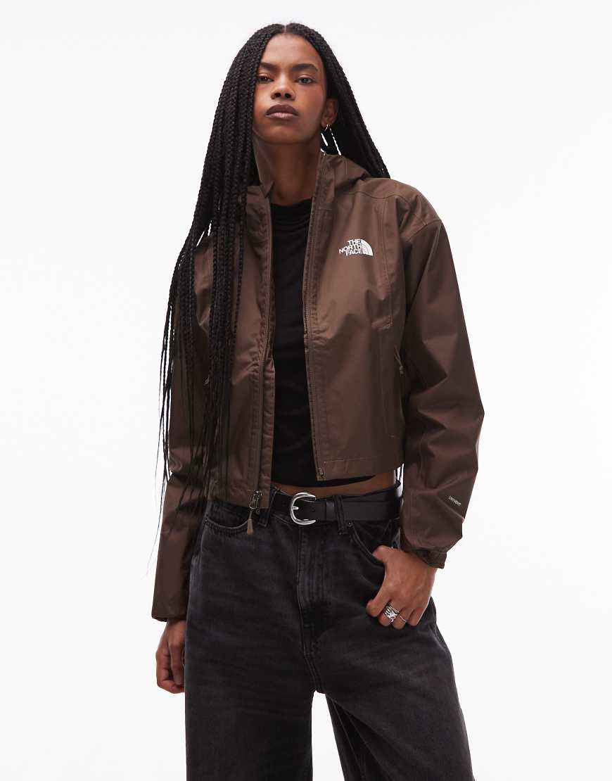 The North Face - Quest - Cropped-Jacke in Braun-Brown von The North Face