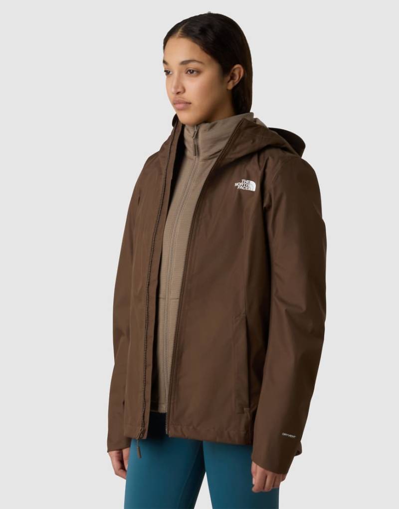 The North Face - Quest Triclimate - 3-in-1-Jacke in Rauchbraun/Mokkabraun-Brown von The North Face