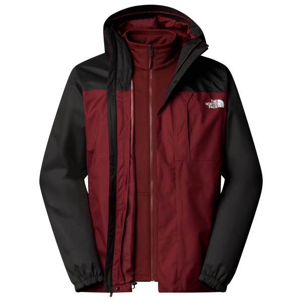 The North Face - Quest Triclimate Jacket - Doppeljacke Gr XL rot/schwarz von The North Face