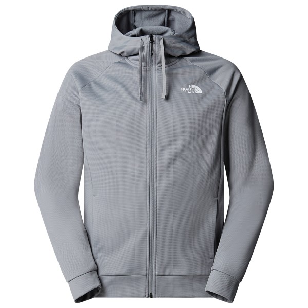 The North Face - Reaxion 2.0 Hooded Full Zip Jacket - Fleecejacke Gr L grau von The North Face