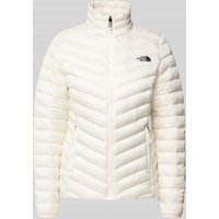 The North Face Regular Fit Steppjacke mit Logo-Stitching Modell 'HUILA' in Offwhite, Größe M von The North Face