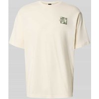 The North Face Relaxed Fit T-Shirt mit Rundhalsausschnitt in Offwhite, Größe M von The North Face