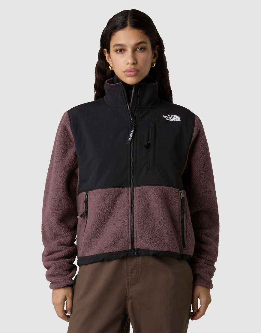 The North Face - Retro Denali - Jacke in Tawny Quartz / TNF-Schwarz-Brown von The North Face