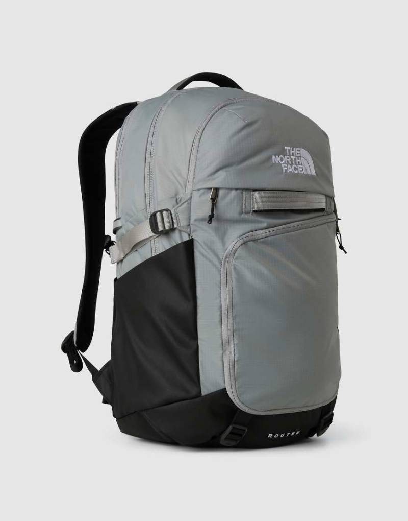 The North Face - Router - Rucksack in Schmelztiegel-Grau von The North Face