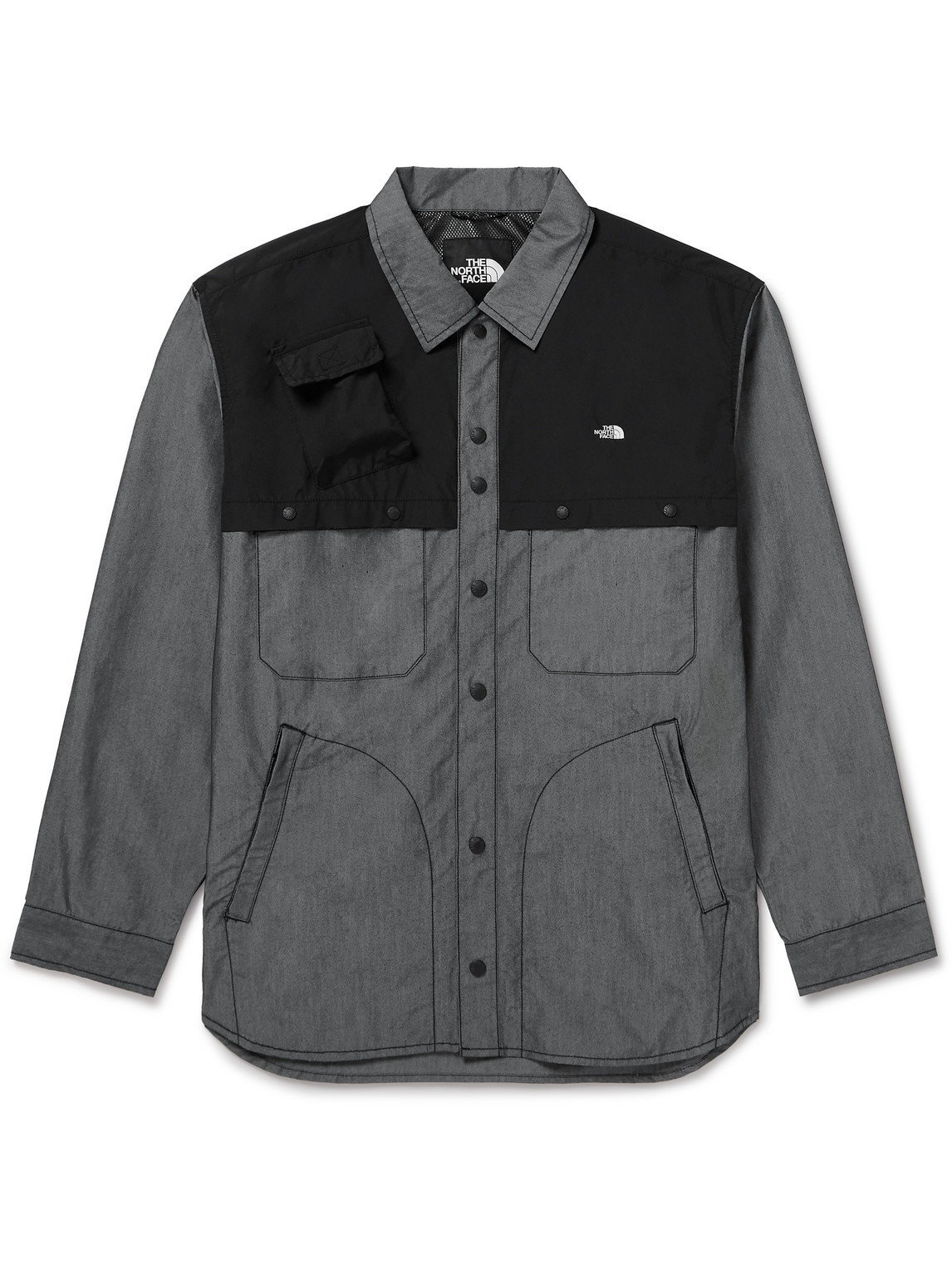 The North Face - Shell-Panelled SOLOTEX® Shirt - Men - Gray - XS von The North Face