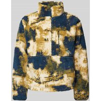 The North Face Sherpa Jacket mit Stehkragen Modell 'EXTREME PILE' in Petrol Melange, Größe XL von The North Face